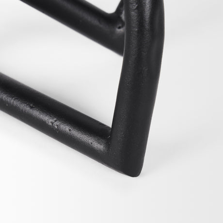 Locke Large Matte Black Metal Decorative Object from Mercana - Luna Furniture