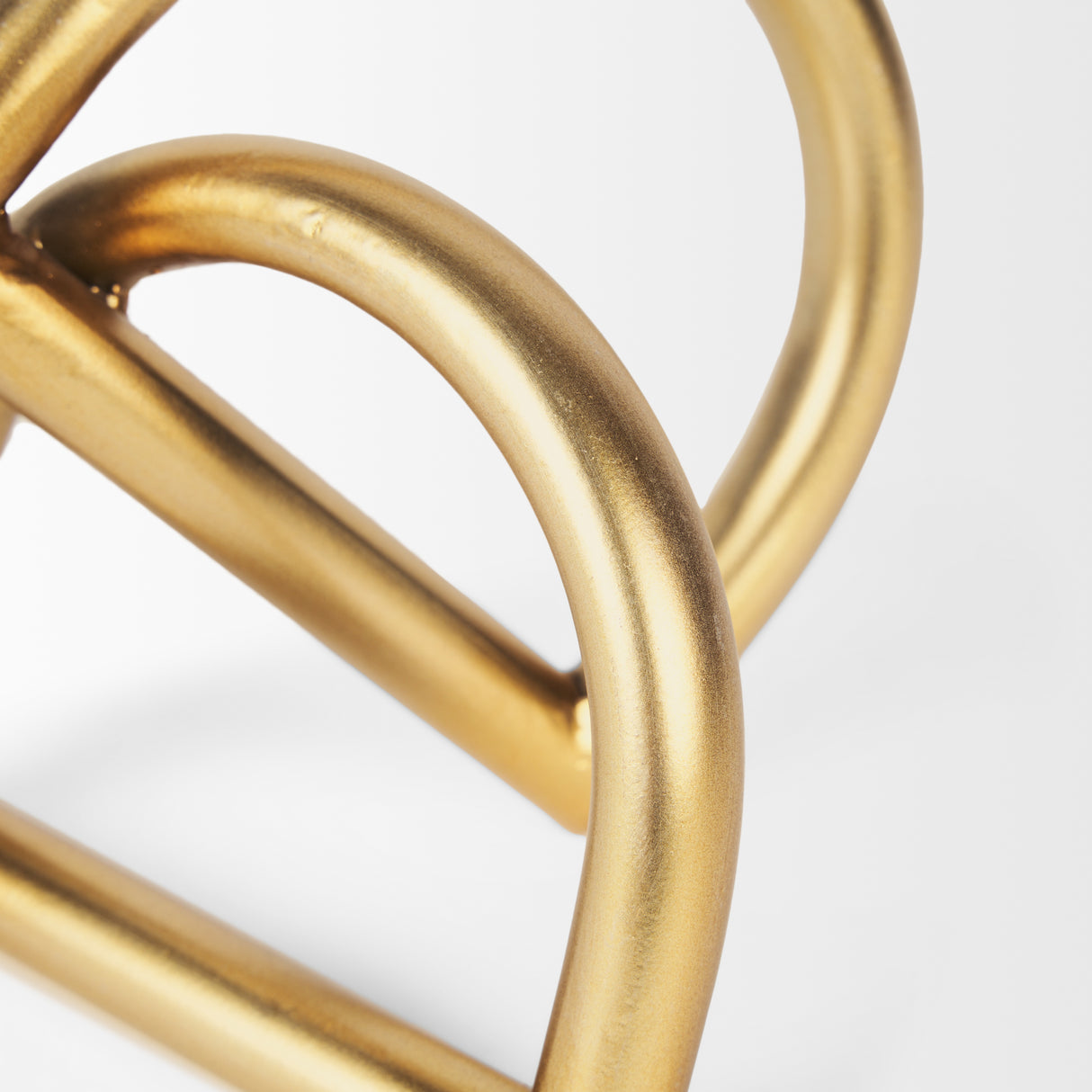 Locke Small Matte Gold Metal Decorative Object from Mercana - Luna Furniture