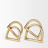 Locke Large Gold Metal Decorative Object from Mercana - Luna Furniture