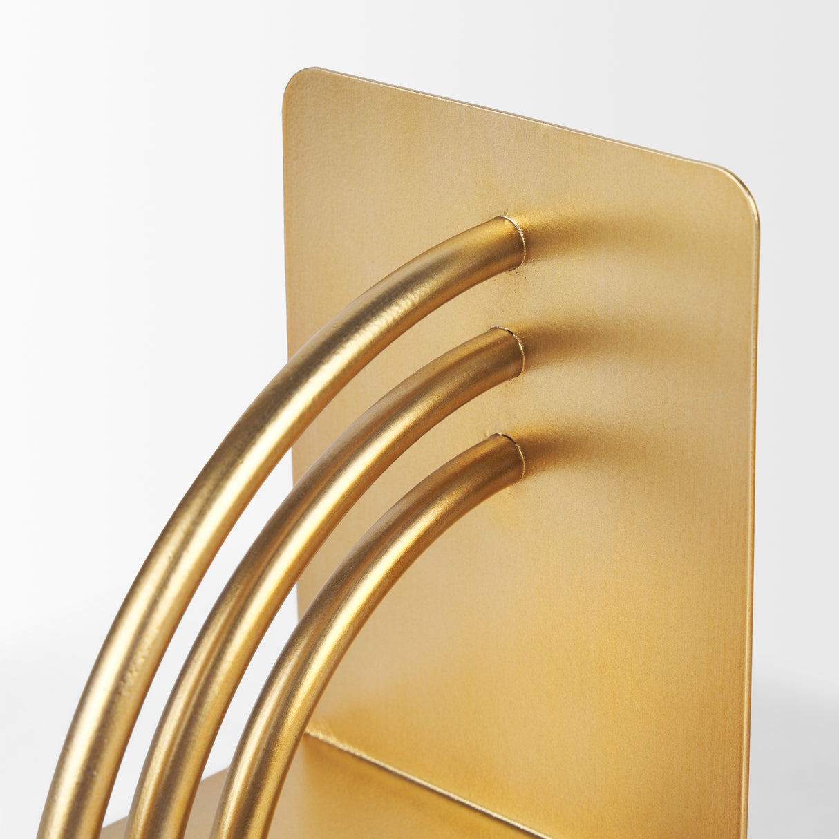 Hope Gold Metal Bookends from Mercana - Luna Furniture