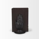 Praying Hands Bronze Cast Iron Book Ends from Mercana - Luna Furniture