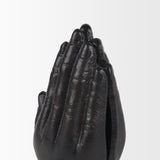 Praying Hands Bronze Cast Iron Book Ends from Mercana - Luna Furniture