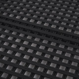 Thea Matte Black Wicker Trays (Set of 2) from Mercana - Luna Furniture