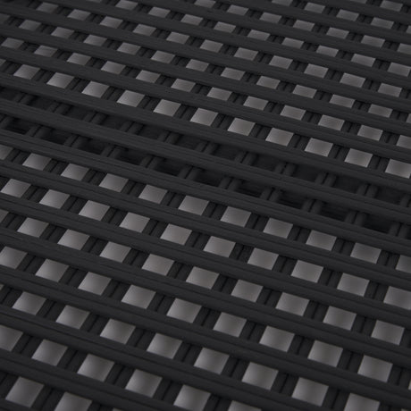 Thea Matte Black Wicker Trays (Set of 2) from Mercana - Luna Furniture