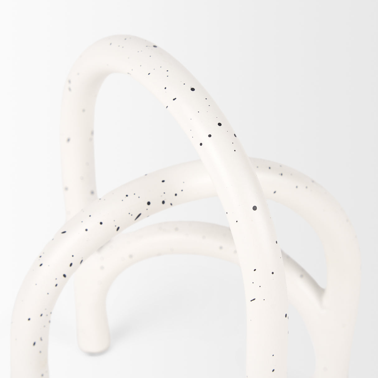 Springe White & Gray Speckled Arch Decorative Object (Set of 2) from Mercana - Luna Furniture