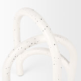 Springe White & Gray Speckled Arch Decorative Object (Set of 2) from Mercana - Luna Furniture