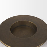 Vivian Gold Metal and Glass Hurricane Candle Holder (Set of 2) from Mercana - Luna Furniture