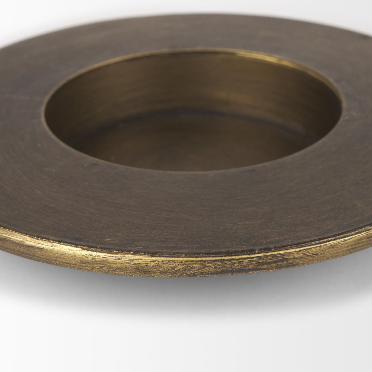 Vivian Gold Metal and Glass Hurricane Candle Holder (Set of 2) from Mercana - Luna Furniture