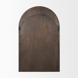 Celeste Dark Brown Medium Arched Mirror from Mercana - Luna Furniture