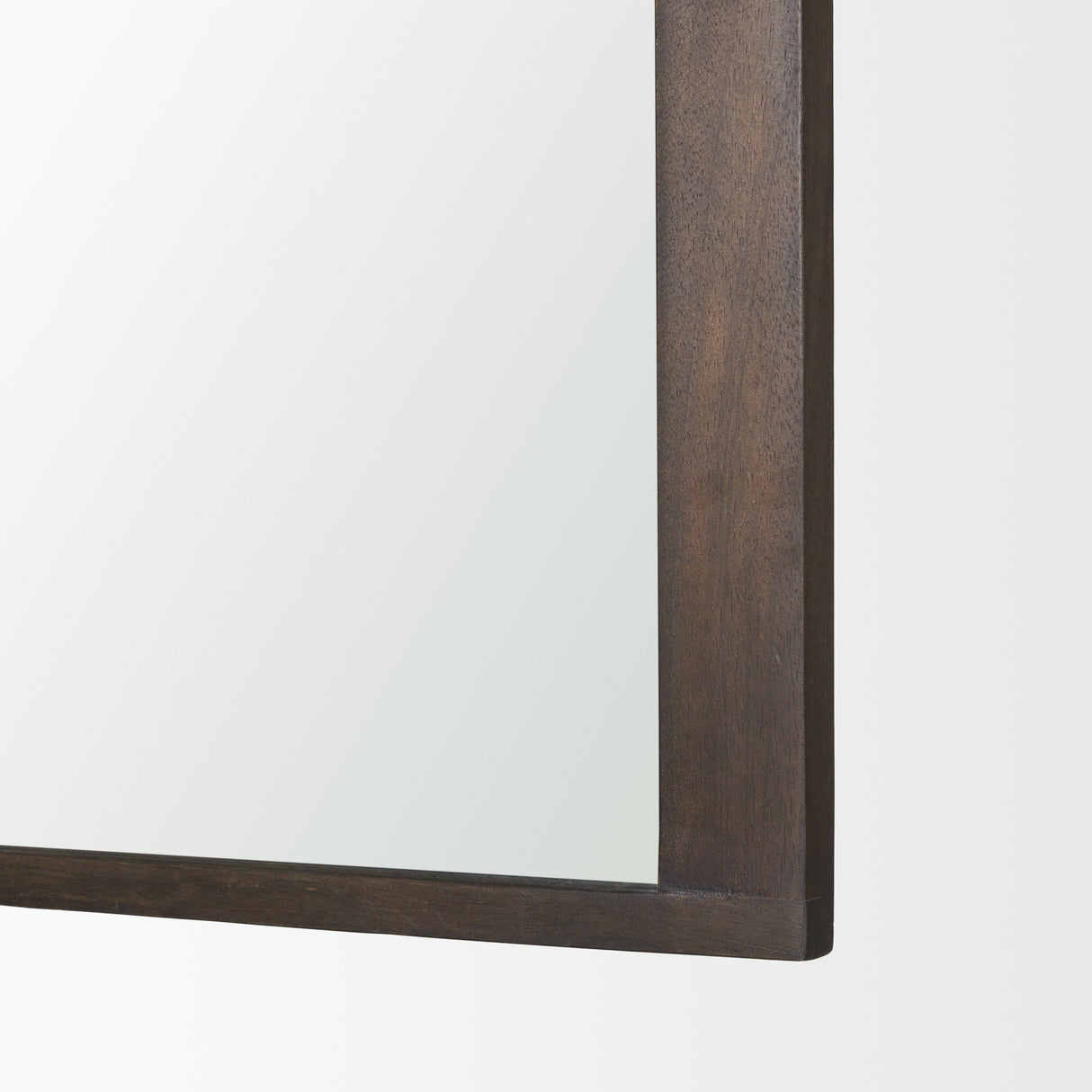 Celeste Dark Brown Medium Arched Mirror from Mercana - Luna Furniture