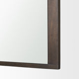 Celeste Dark Brown Medium Arched Mirror from Mercana - Luna Furniture