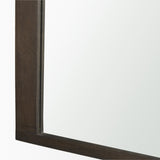 Celeste Dark Brown Medium Arched Mirror from Mercana - Luna Furniture