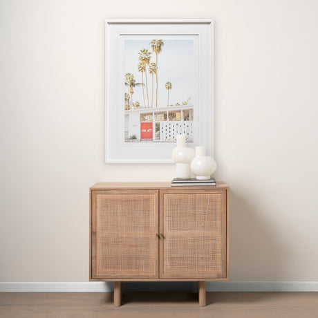 Tropical Heights-Home by Irene Suchoki a Framed Photo Art Print Matted under Glass from Mercana - Luna Furniture