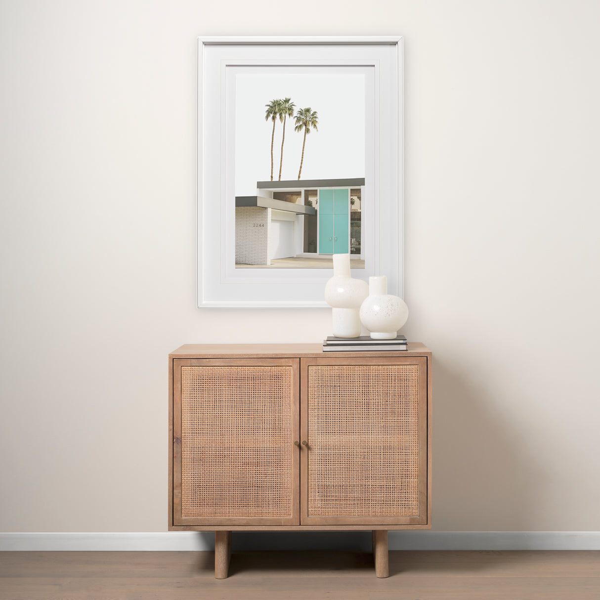 Tropical Heights-Haven by Irene Suchoki a Framed Photo Art Print Matted under Glass from Mercana - Luna Furniture