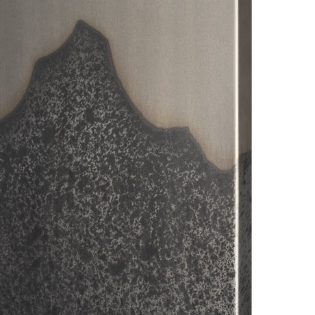 Raum Painted Monochrome w/ Acid Wash Metal Wall Art from Mercana - Luna Furniture