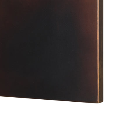 Rios Gold and Red Painted w/ Acid Wash Metal Wall Art from Mercana - Luna Furniture