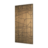 Roho Painted Gold Metal Wall Art from Mercana - Luna Furniture