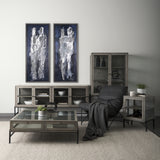 Gathering III by Mercana Studio a Hand Embellished Textured Framed Art Print from Mercana - Luna Furniture