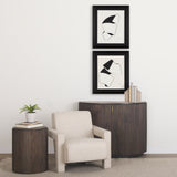 The Fold Paper II by Studio M a handmade Original Framed Artwork under Glass from Mercana - Luna Furniture