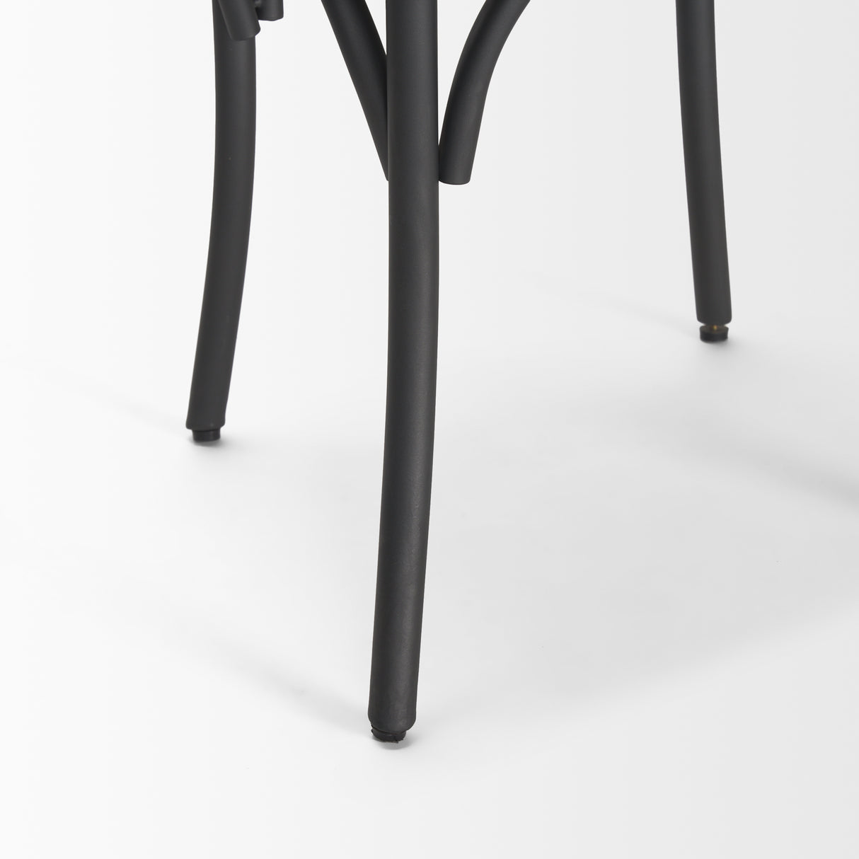 Etienne Light Brown Wood w/ Iron Metal Dining Chair, Set of 2 from Mercana - Luna Furniture