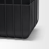 Verna Matte Black Wire Cage Metal Planters (Set of 2) from Mercana - Luna Furniture