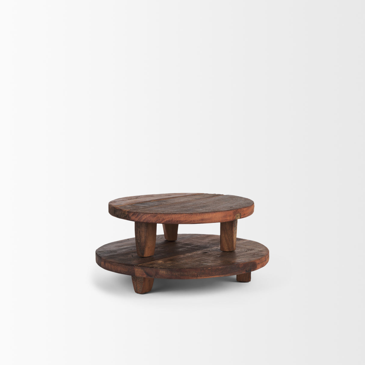Iza Medium Brown Wooden Riser (Set of 2) from Mercana - Luna Furniture