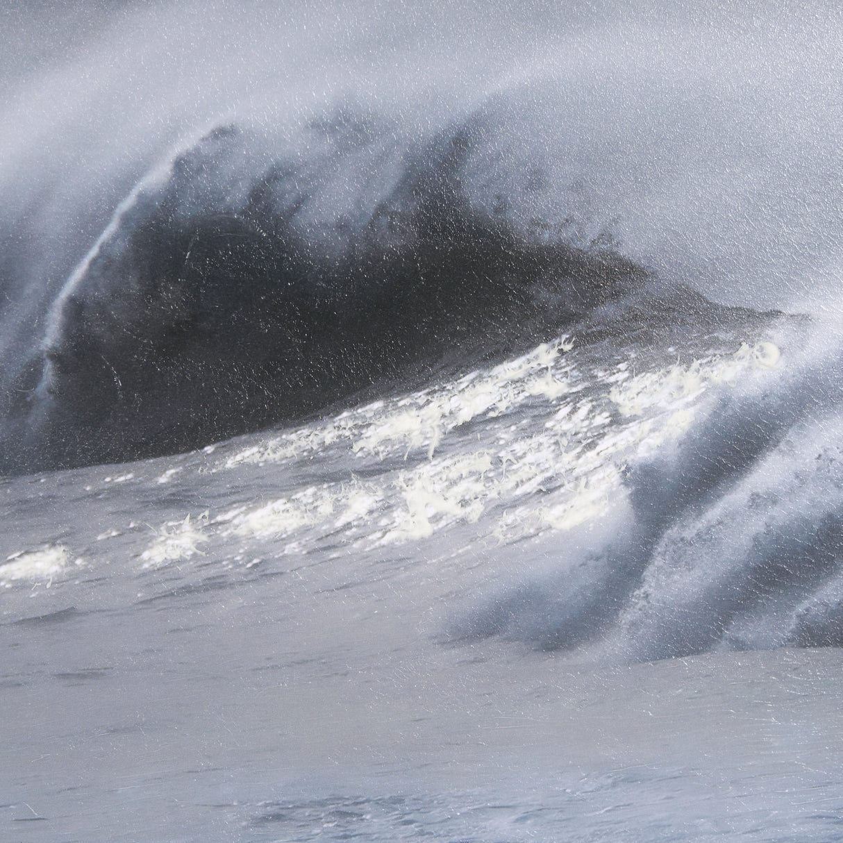 Crashing Wave by Chad Mackay a Hand Embellished Textured Framed Photo Art Print Matted under Glass from Mercana - Luna Furniture