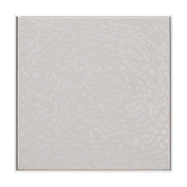 Dapple Dark by Studio M a handmade Original Framed Canvas 3D Textured Artwork