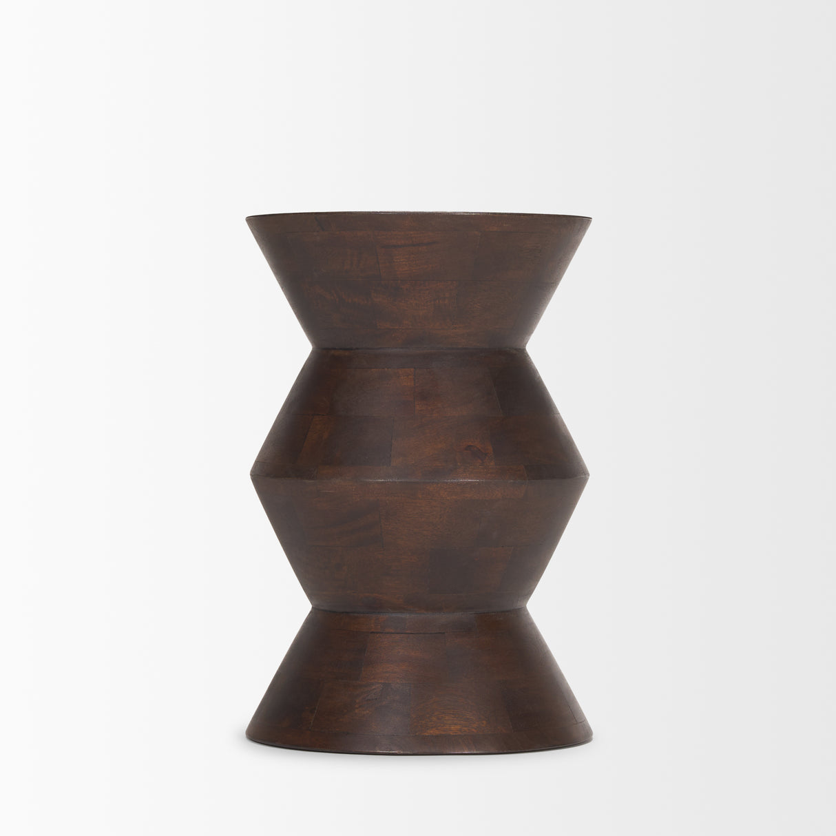 Odessa Dark Brown Wood Accent Table from Mercana - Luna Furniture