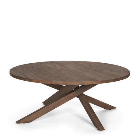 Solana Medium Brown Wood Coffee Table from Mercana - Luna Furniture