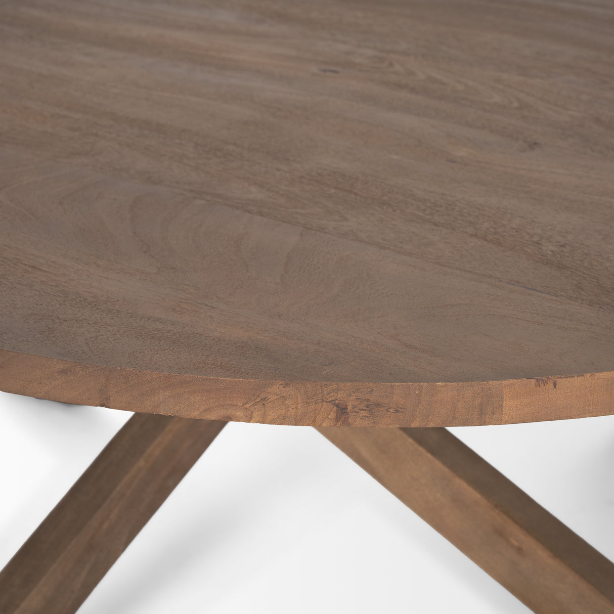 Solana Medium Brown Wood Coffee Table from Mercana - Luna Furniture