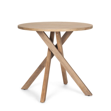 Solana Light Brown Wood Foyer Table from Mercana - Luna Furniture