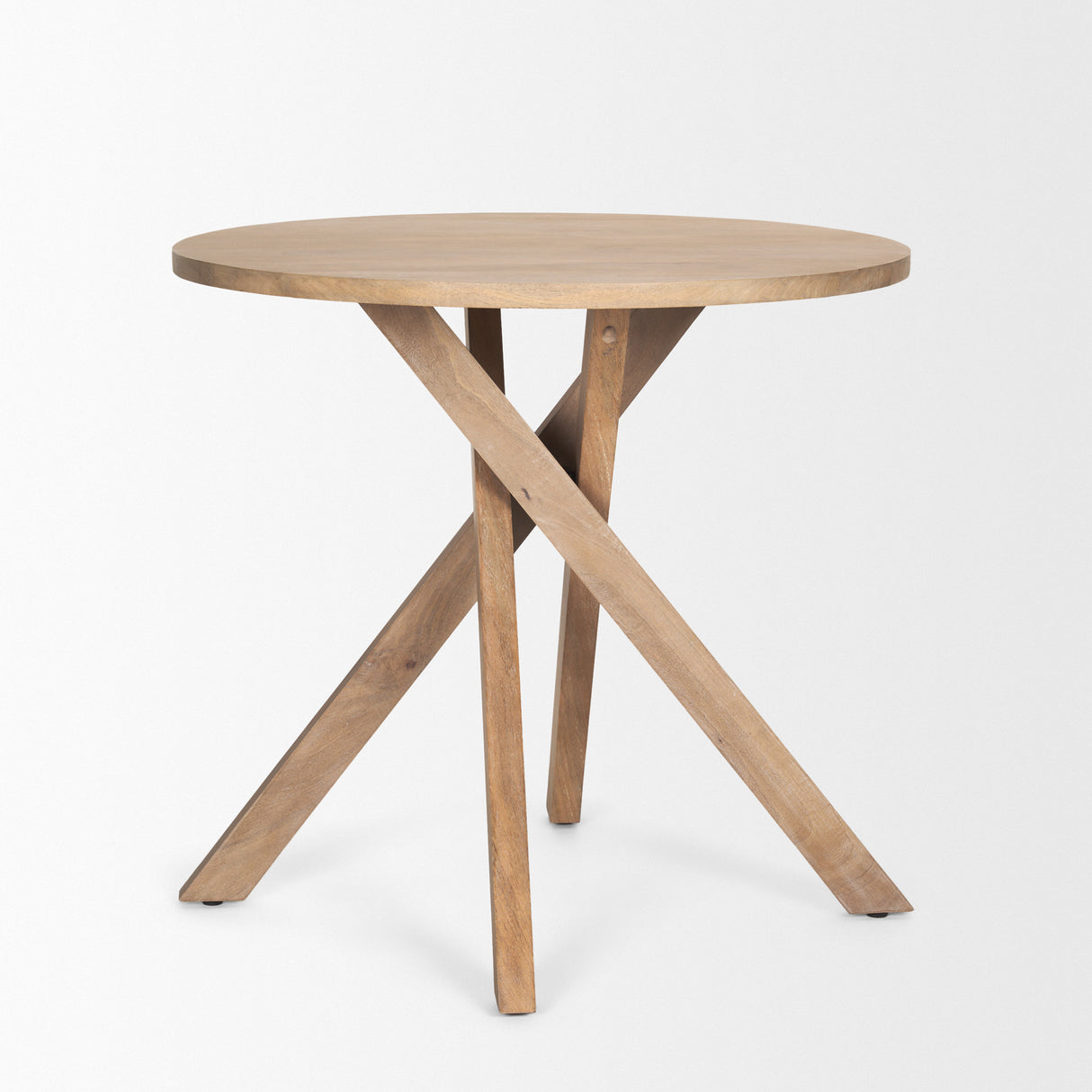 Solana Light Brown Wood Foyer Table from Mercana - Luna Furniture