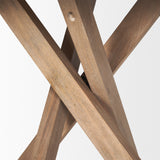 Solana Light Brown Wood Foyer Table from Mercana - Luna Furniture
