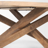 Solana Light Brown Wood Coffee Table from Mercana - Luna Furniture