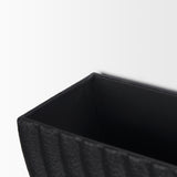Shilo Matte Black Metal Hanging Wall Planter (Set of 2) from Mercana - Luna Furniture