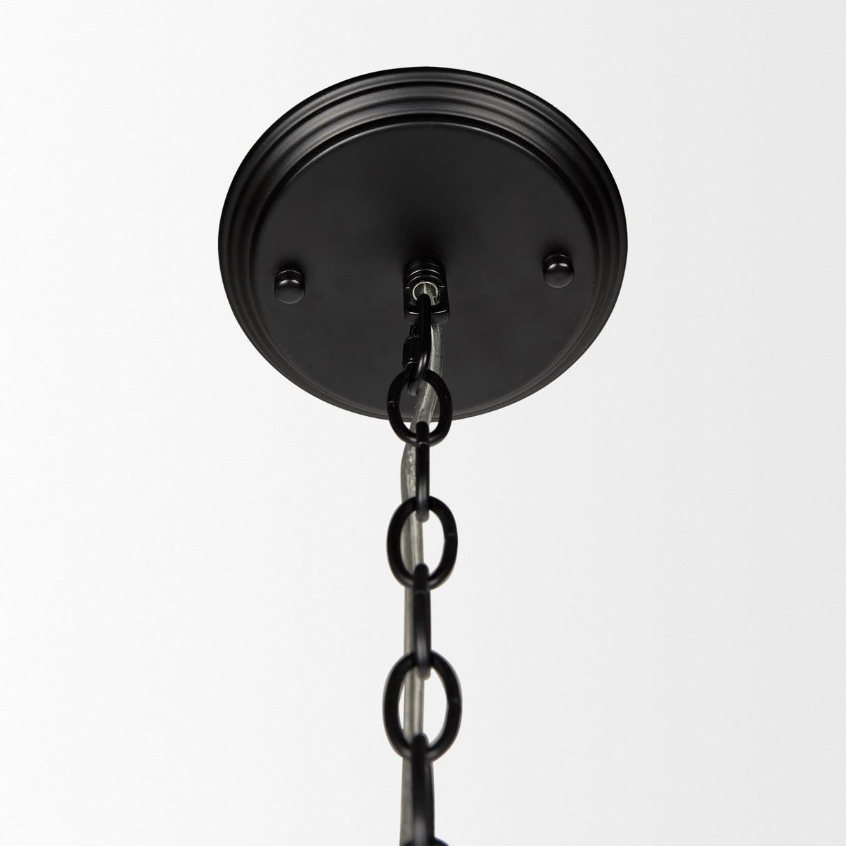 Gabriel Large Matte Black Chandelier from Mercana - Luna Furniture