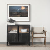 Storm's Horizon by Chad Mackay a Hand Embellished Textured Framed Photo Art Print Matted under Glass from Mercana - Luna Furniture