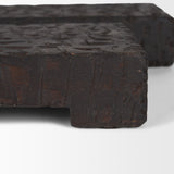 Shira Reclaimed Dark Brown Wooden Riser (Set of 2) from Mercana - Luna Furniture