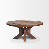 Heidi Reclaimed Brown Wooden Coffee Table from Mercana - Luna Furniture