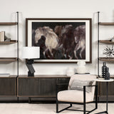 Running Wild - Quick by Mercana Studio Hand Embellished Textured Framed Art Print Matted under Glass from Mercana - Luna Furniture