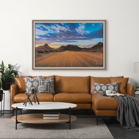 Extraordinary Skies by Mercana Studio Hand Embellished Textured Framed Photo Art Print Matted under from Mercana - Luna Furniture