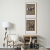 Buckskin Blanket by Mercana Studio a Hand Embellished Textured Framed Art Print from Mercana - Luna Furniture