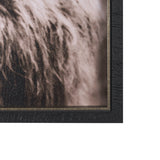 Highland Stare by Chad Mackay a Hand Embellished Textured Framed Photo Art Print from Mercana - Luna Furniture