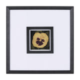 Flower Portrait I by Mercana Studio a Hand Embellished Textured Framed Art Print Matted under Glass from Mercana - Luna Furniture