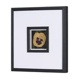 Flower Portrait I by Mercana Studio a Hand Embellished Textured Framed Art Print Matted under Glass from Mercana - Luna Furniture