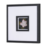 Flower Portrait III by Mercana Studio Hand Embellished Textured Framed Art Print Matted under Glass from Mercana - Luna Furniture