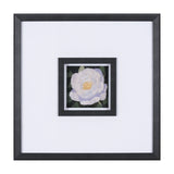 Flower Portrait V by Mercana Studio a Hand Embellished Textured Framed Art Print Matted under Glass from Mercana - Luna Furniture