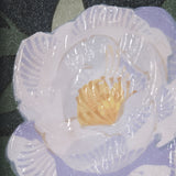 Flower Portrait V by Mercana Studio a Hand Embellished Textured Framed Art Print Matted under Glass from Mercana - Luna Furniture