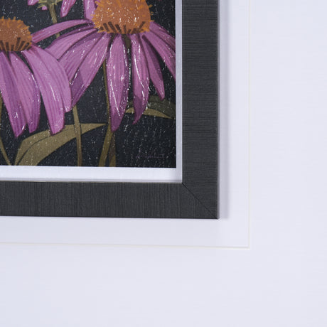 Flower Portrait VI by Mercana Studio a Hand Embellished Textured Framed Art Print Matted under Glass from Mercana - Luna Furniture